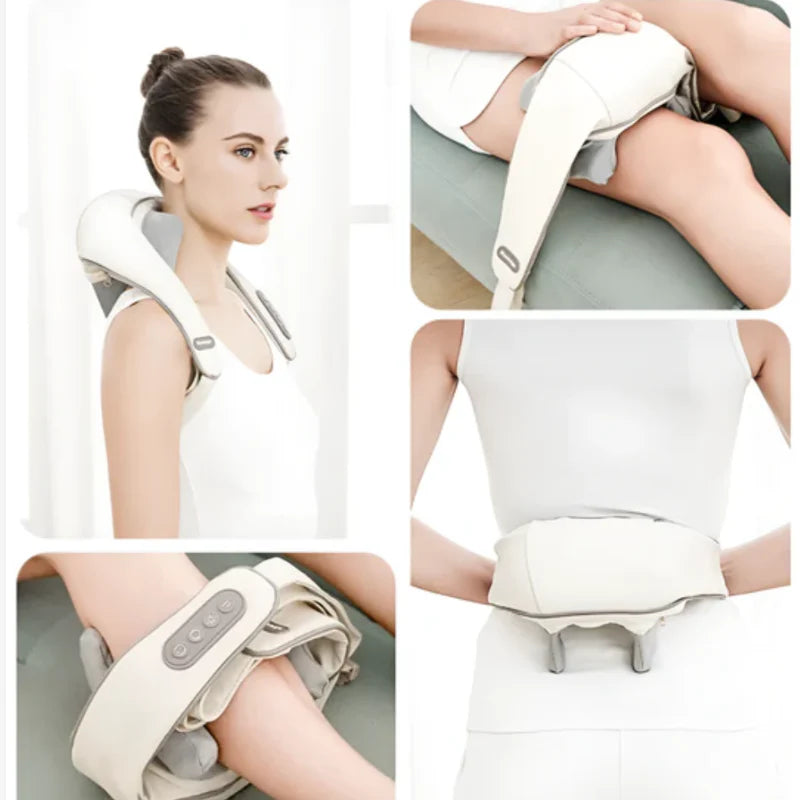 Massageador sem fio para Pescoço e Ombros