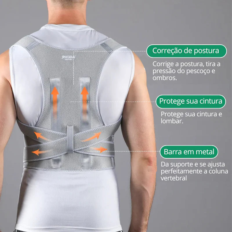 Corretor Postural 2 em 1