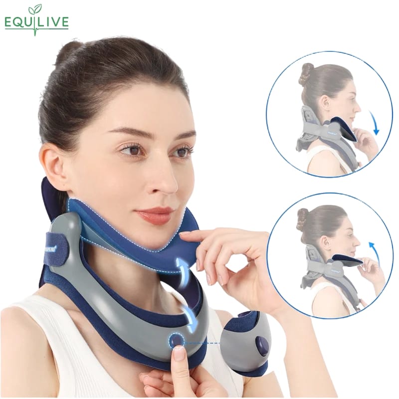 Colar de Alívio e Suporte Cervical